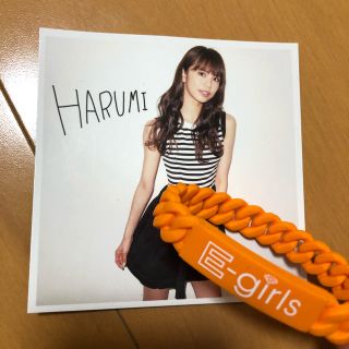 イーガールズ(E-girls)のE-girls 佐藤晴美 ゴムブレス ブレスレット(国内アーティスト)