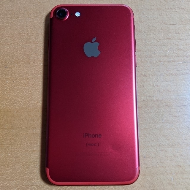 充実の品 7 iPhone レッド Red SIMフリー 128GB スマートフォン本体 ...