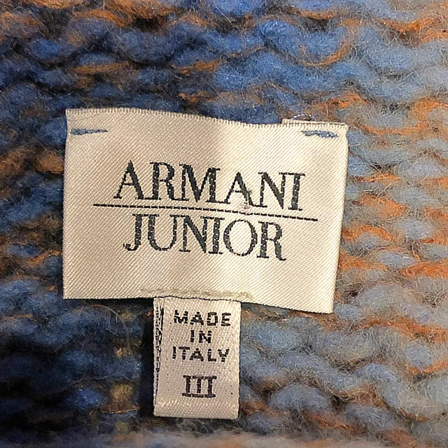 ARMANI JUNIOR(アルマーニ ジュニア)の男子130〜140cm アルマーニジュニア セーター キッズ/ベビー/マタニティのキッズ服男の子用(90cm~)(ニット)の商品写真