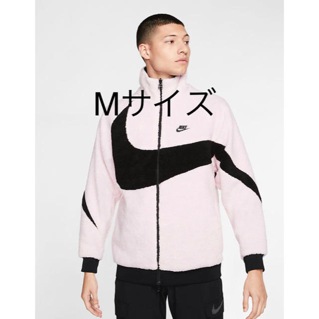 NIKE NSW BOA SWOOSH FULLZIP JACKET ピンクM