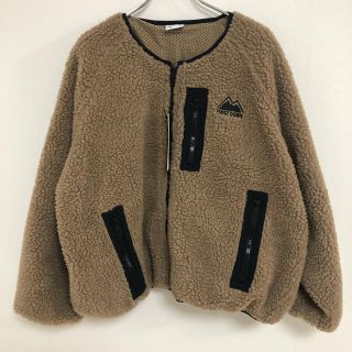 パタゴニア(patagonia)の◆ FIRST DOWN ファーストダウン ボア ノーカラー ジャケット XL (ブルゾン)