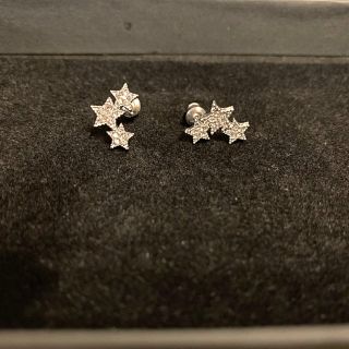 スタージュエリー(STAR JEWELRY)のスターピアス  シルバー 星 インポート(ピアス)