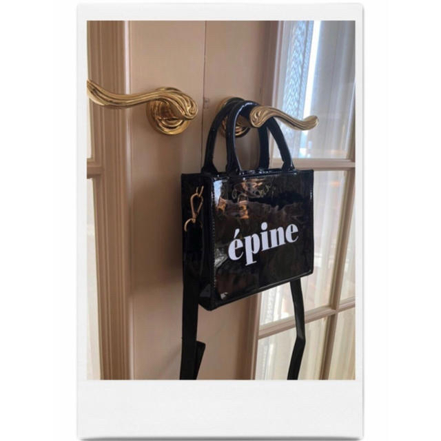 épine logo enamel 2way bag