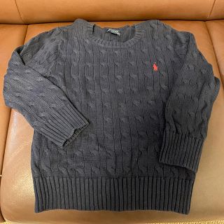 ポロラルフローレン(POLO RALPH LAUREN)のポロ ラルフローレン  紺 セーター【120】(ニット)