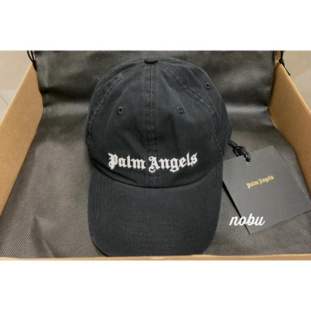 新品 FW19【 Palm Angels 】Logo Cap パームエンジェルス