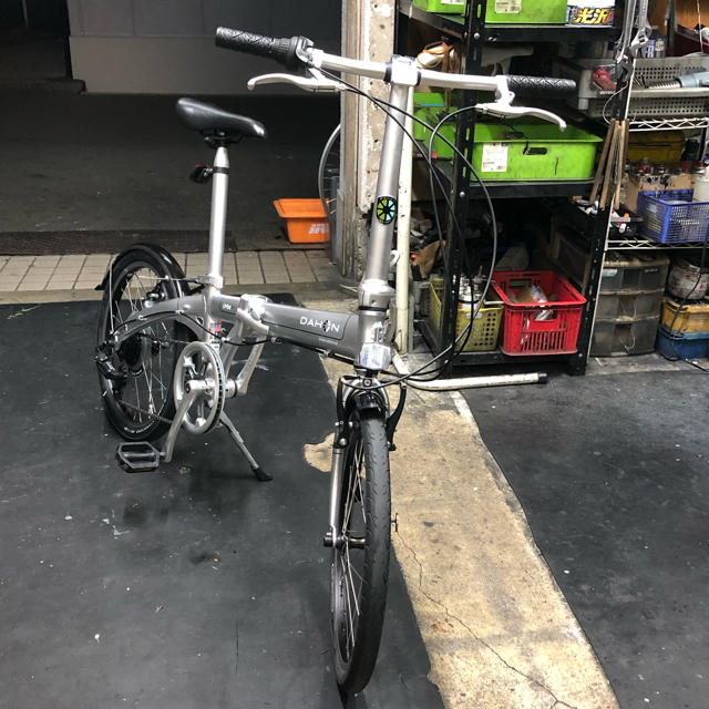 DAHON - DAHON UYBE 20インチ 折りたたみ自転車 7段変速 美品の DAHON - DAHON UYBE 20インチ 折りたたみ自転車 7段変速 美品の