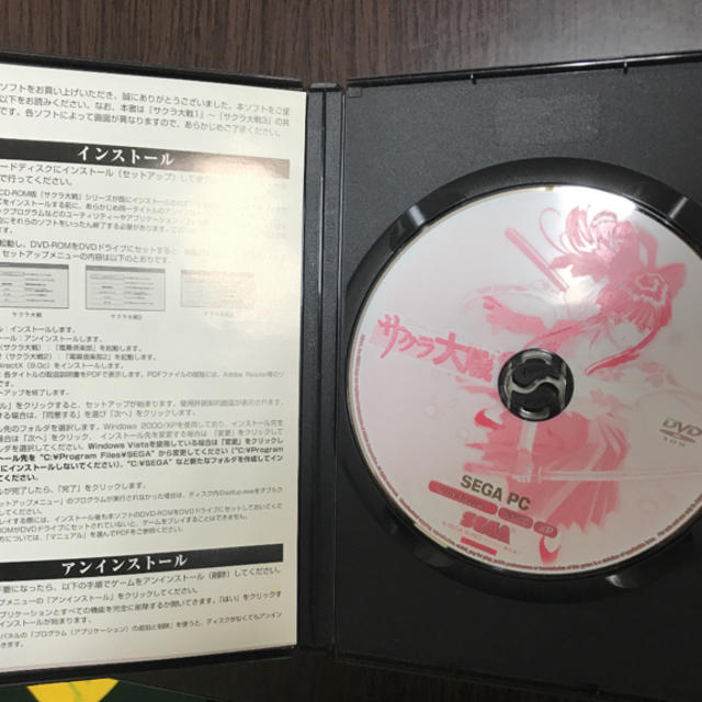 SEGA(セガ)のSEGA PC サクラ大戦　DVD-ROM版 エンタメ/ホビーのゲームソフト/ゲーム機本体(PCゲームソフト)の商品写真