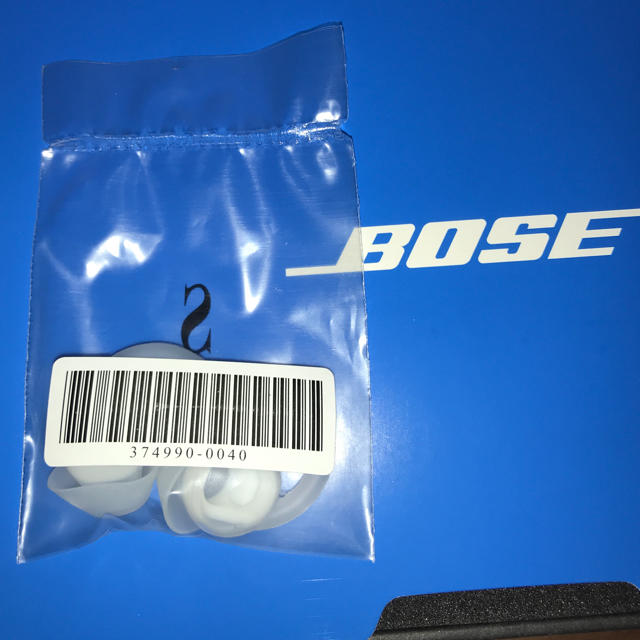 BOSE(ボーズ)の【Sサイズ】Bose純正 StayHear チップ 1ペア【新品】 スマホ/家電/カメラのオーディオ機器(ヘッドフォン/イヤフォン)の商品写真