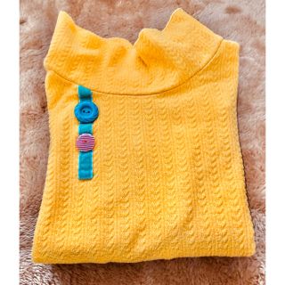 エフオーキッズ(F.O.KIDS)のエフオー　FO タートル　女の子　コットン　120 美品　送料込　中古(Tシャツ/カットソー)