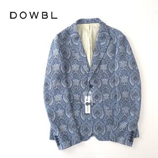 ダブル(DOWBL)の新品★DOWBL ダブル　ペーズリー総柄◎２Bテーラードジャケット(テーラードジャケット)