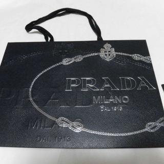 プラダ(PRADA)のプラダ ショップ紙袋＆シール 2018年 クリスマス時期限定カラー・送料込(ショップ袋)