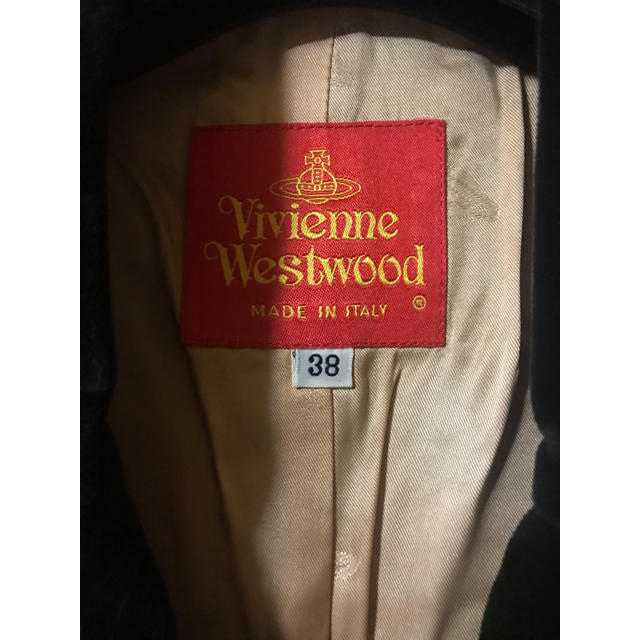 Vivienne Westwood(ヴィヴィアンウエストウッド)のVivianne Westwood ヴィヴィアン★ Aライン ベロア ジャケット レディースのジャケット/アウター(テーラードジャケット)の商品写真