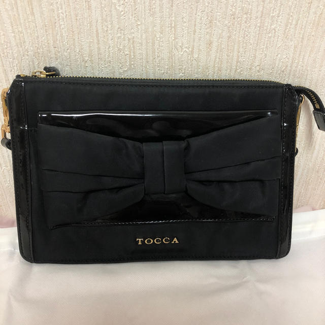 TOCCA黒ショルダーバッグ