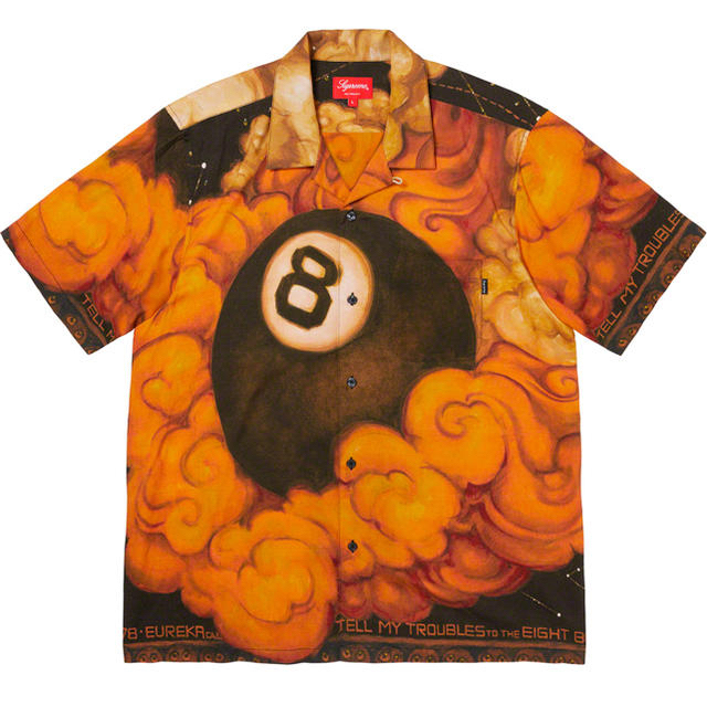 【値下げ】supreme 8-ball shirt