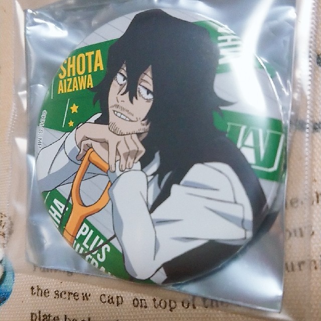 僕のヒーローアカデミア 相澤消太 缶バッジ 東急ハンズ ハンズ