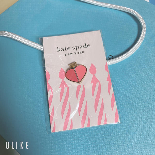 kate spade new york(ケイトスペードニューヨーク)のケイトスペード*非売品バッチ レディースのファッション小物(その他)の商品写真