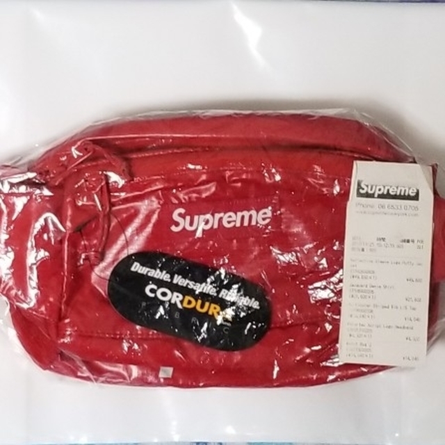 Supreme Waist Bag 赤