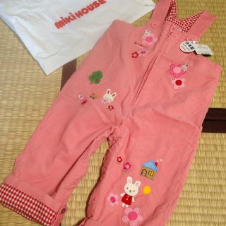 ミキハウス(mikihouse)の新品 MIKIHOUSE オーバーオール(その他)