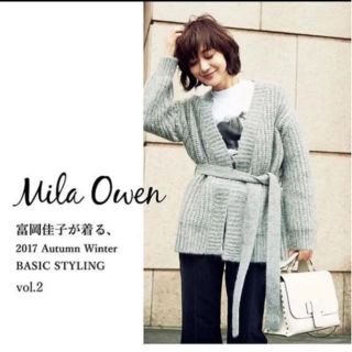 ミラオーウェン(Mila Owen)の専用　ミラオーウェン　ニットカーディガン(カーディガン)