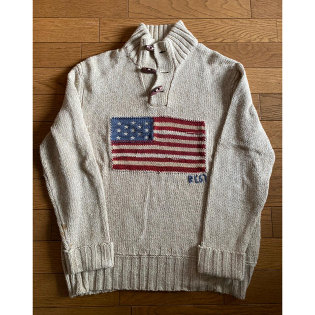 POLO RALPH LAUREN(ポロラルフローレン)のポロ ラルフローレン  星条旗ニット メンズのトップス(ニット/セーター)の商品写真