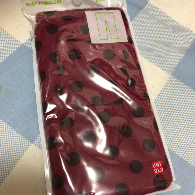 UNIQLO(ユニクロ)の10分丈レギンス⭐︎新品 キッズ/ベビー/マタニティのキッズ服女の子用(90cm~)(パンツ/スパッツ)の商品写真