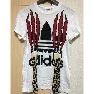 ジェレミースコット(JEREMY SCOTT)のJEREMY SCOTT★ADIDAS ヒョウ　Ｔシャツ(Tシャツ/カットソー(半袖/袖なし))