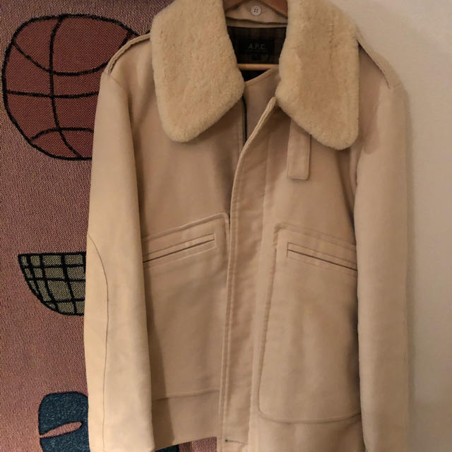 A.P.C(アーペーセー)のAPC ボア襟　ブルゾン  メンズのジャケット/アウター(ブルゾン)の商品写真