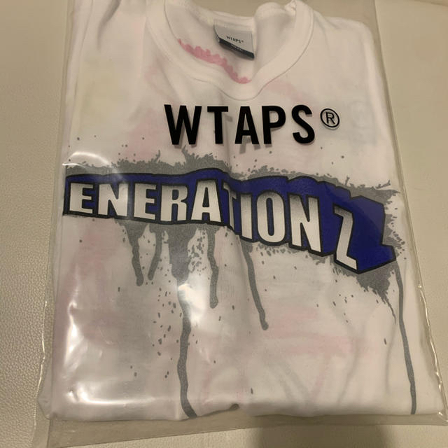 【白・S】wtaps EX39 TEE cotton GENERATION Z