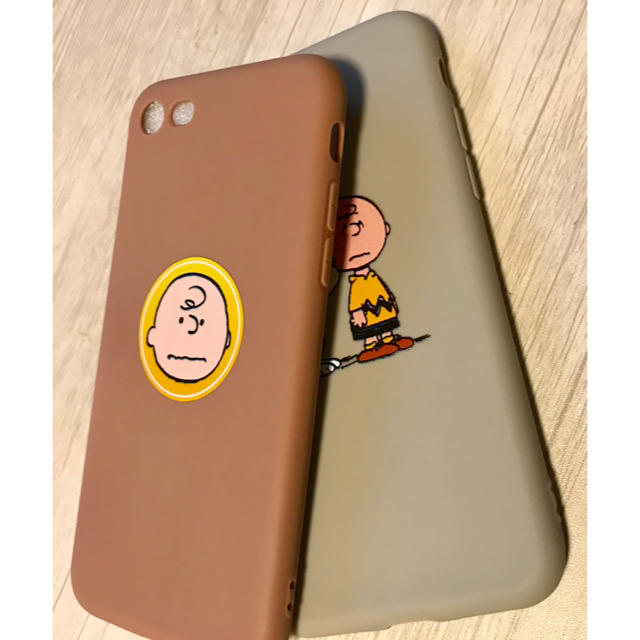 SNOOPY(スヌーピー)のスヌーピー  チャーリーブラウン  iPhoneケース スマホ/家電/カメラのスマホアクセサリー(iPhoneケース)の商品写真