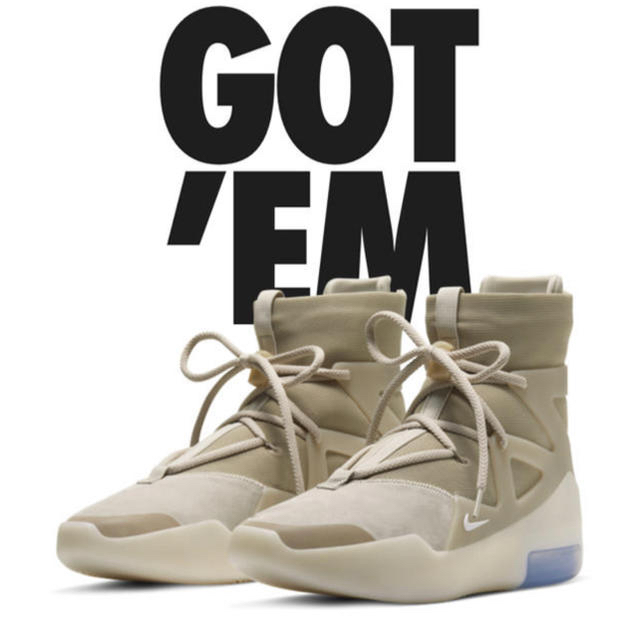 AIR FEAR OF GOD 1 OATMEAL