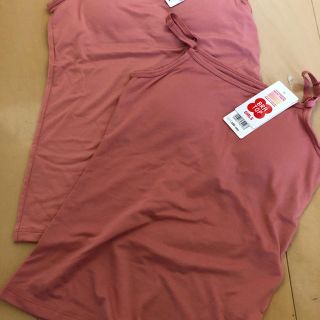 ユニクロ(UNIQLO)のユニクロ　ヒートテック　ブラトップ　キャミソール　キッズ　ガールズ　160cm(下着)