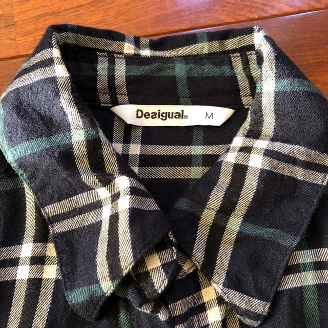 DESIGUAL(デシグアル)のデシグアル　切替長袖シャツ レディースのトップス(シャツ/ブラウス(長袖/七分))の商品写真