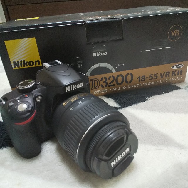 から厳選した Nikon D3200ダブルズームキット 元箱付き - デジタル 