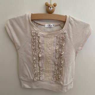 ベベ(BeBe)のBEBE べべ カットソー フリル トップス 80(Tシャツ/カットソー)