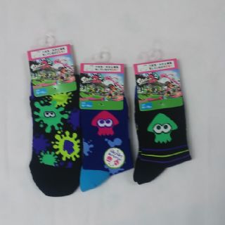 バンダイ(BANDAI)のスプラトーン靴下ソックス3足セット(靴下/タイツ)