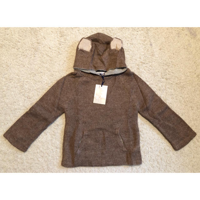 ▲新品 waddler ワドラー キッズ リバーシブル ニット3-4y