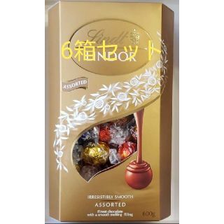 リンツ(Lindt)のリンツリンドールチョコレート　アソート6箱セット(菓子/デザート)