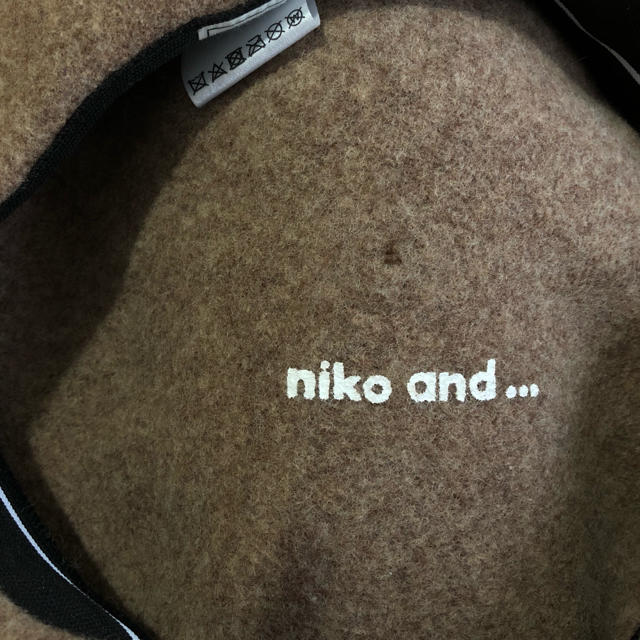 niko and...(ニコアンド)のベレー帽 レディースの帽子(ハンチング/ベレー帽)の商品写真