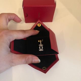 カルティエ(Cartier)のカルティエ   2C   チャーム    箱付き  ホワイトゴールド(チャーム)