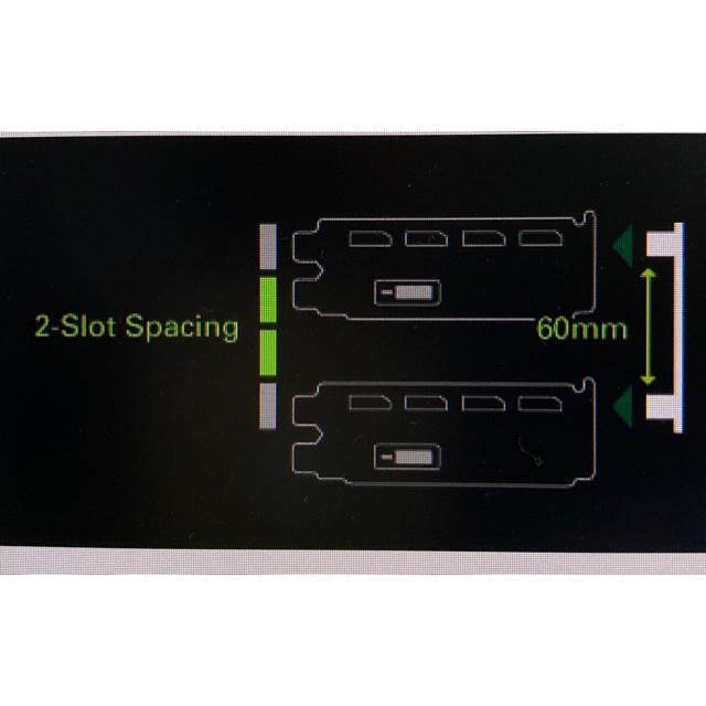 ASRock SLI HB Bridge 2S Card スマホ/家電/カメラのPC/タブレット(PCパーツ)の商品写真