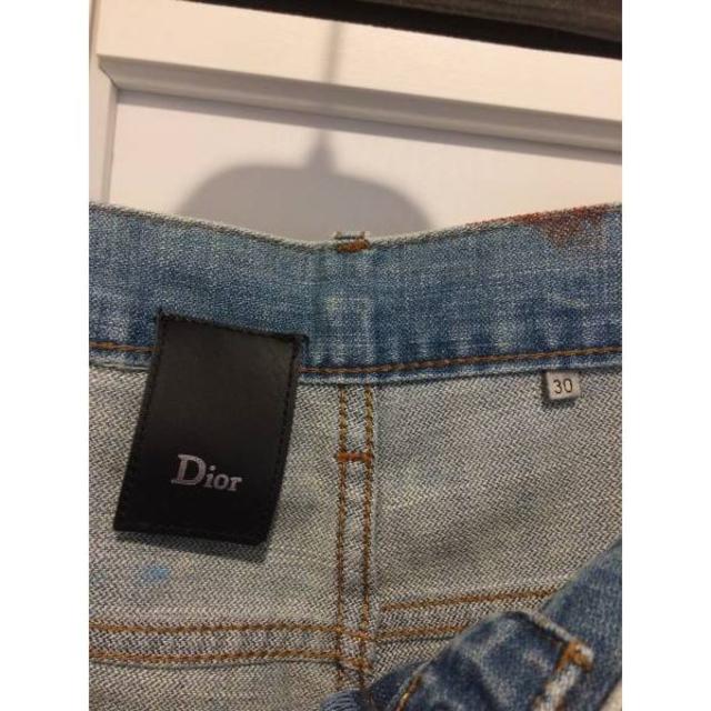 DIOR HOMME - ディオールオム ペンキ加工デニム サイズ30の通販 by
