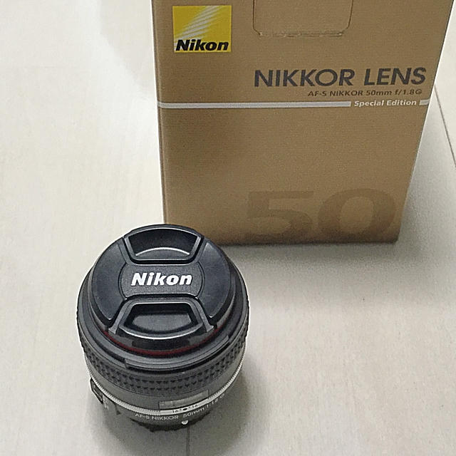 美品】ニコン 50mm f/1.8G Special Edition 出産祝いなども豊富 8160円