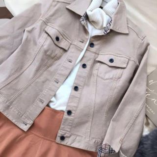 BURBERRY - バーバリーロンドン◇大きいサイズ 15号♪ベージュデニム