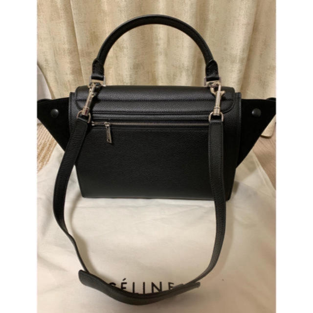 セリーヌ特価SALEトラペーズ スモール黒 新品未使用 確実正規品 CELINE