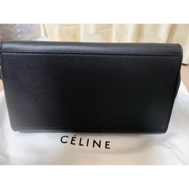 セリーヌ特価SALEトラペーズ スモール黒 新品未使用 確実正規品 CELINE