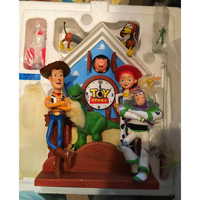 トイ・ストーリー(トイストーリー)の日本未入荷/toy story 壁掛け振り子時計/Disney pixar エンタメ/ホビーのおもちゃ/ぬいぐるみ(キャラクターグッズ)の商品写真