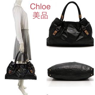 クロエ(Chloe)のChloe クロエ  ヴィクトリア バッグ 美品 (ハンドバッグ)