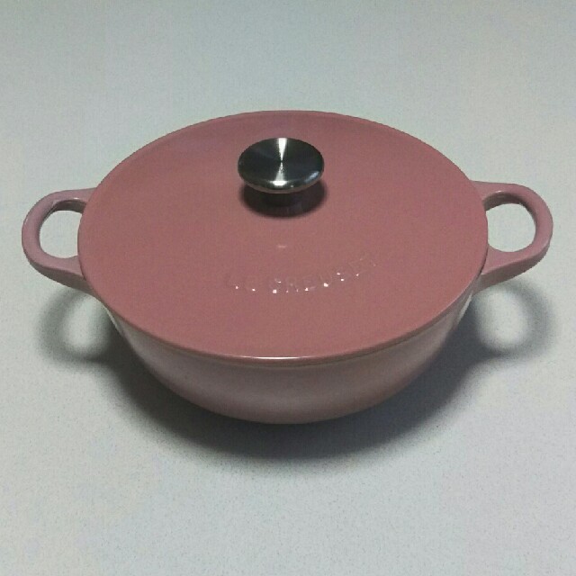 LE CREUSET - ルクルーゼ マルミット 18センチ アンティックローズ 中古の通販 by ちゃま's shop｜ルクルーゼならラクマ