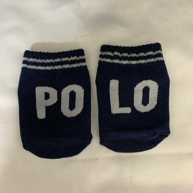 POLO RALPH LAUREN(ポロラルフローレン)のPOLO 新生児 靴下 7〜9cm 新品未使用！ キッズ/ベビー/マタニティのベビー靴/シューズ(~14cm)(その他)の商品写真