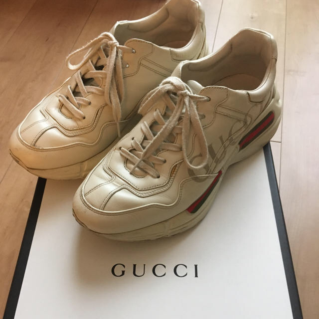 Gucci(グッチ)のGucci  ライトン スニーカー サイズ8 メンズの靴/シューズ(スニーカー)の商品写真